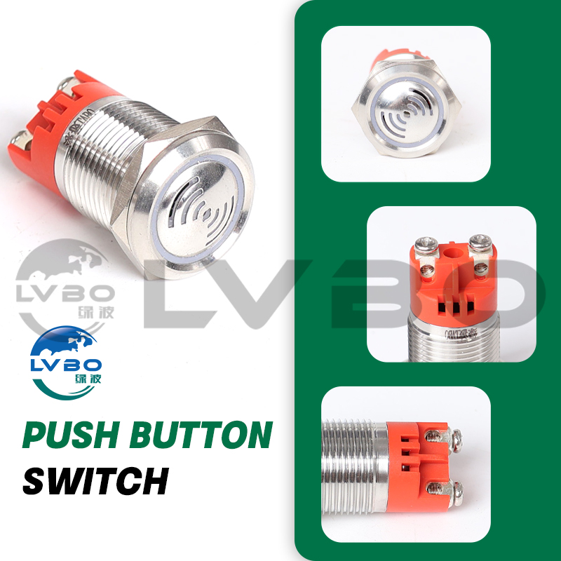 蜂鸣器 Metal Button Switch series-lvbo-22