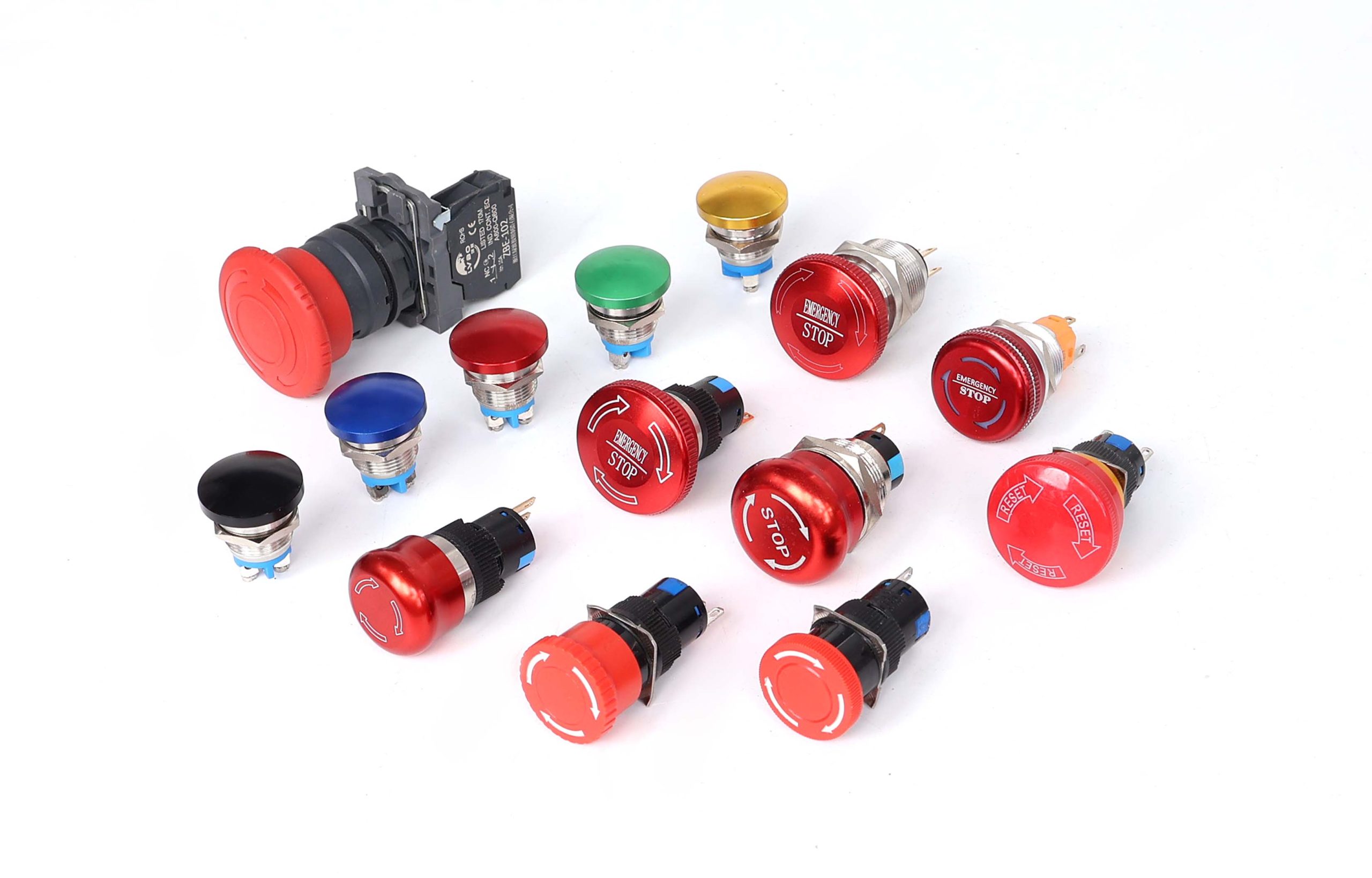 E Stop Button 4 push button light switch