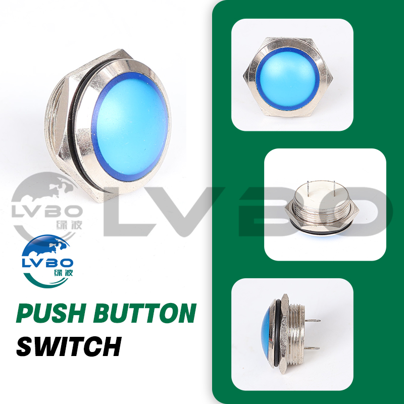 姓名 Series-绿波-7-Push Button Light Switch