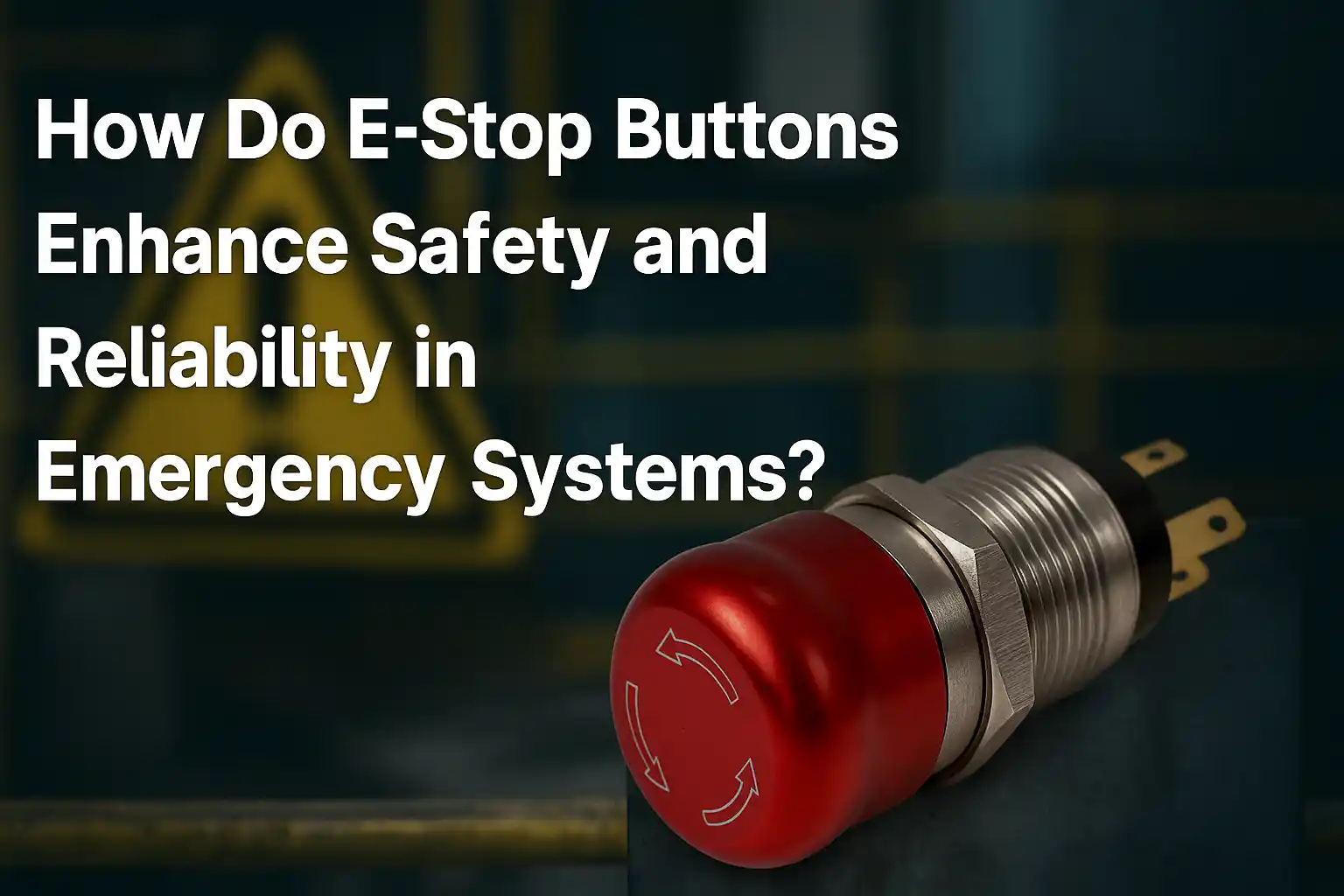 How Do E-Stop Buttons Enhance Safety and Reliability in Emergency Systems?