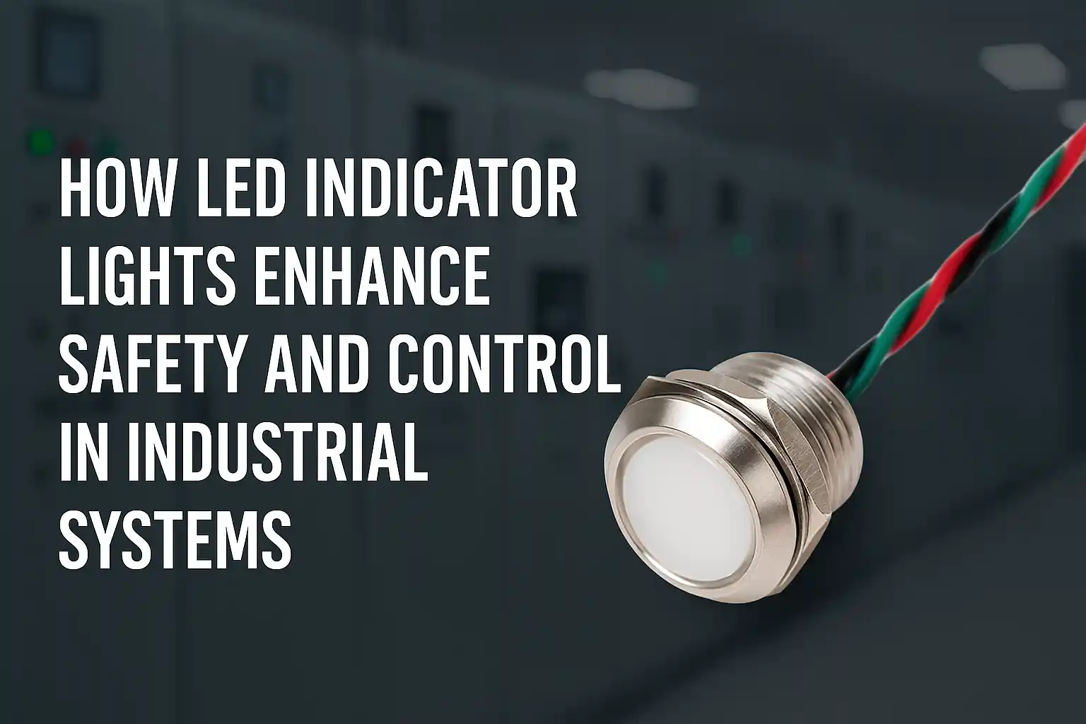 How 发光指示灯s Enhance Safety and 控制 in In工业 Systems