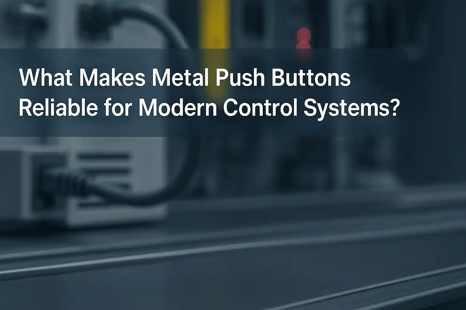 What Makes 金属按钮s Reliable for Modern 控制 Systems?