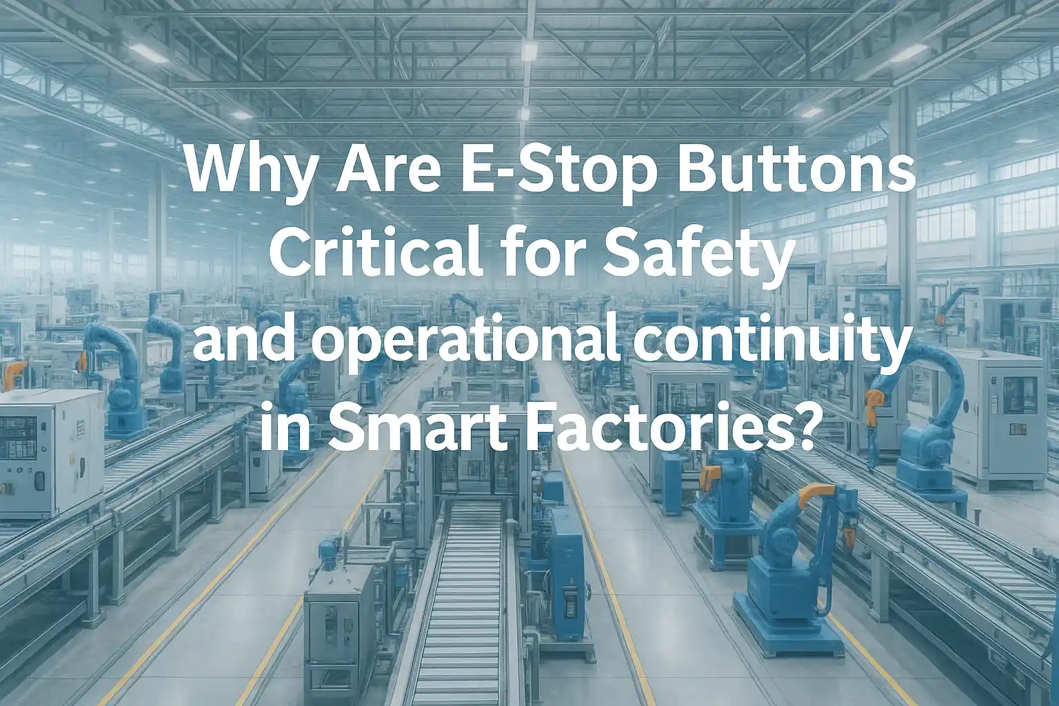 Why Are E-Stop Buttons Critical for Safety and Operational Continuity in Smart Factories
