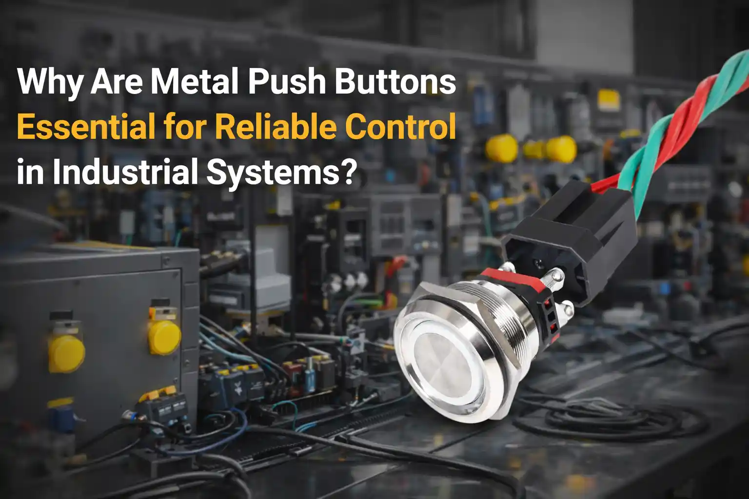 Why Are 金属按钮s Widely Used in In工业 and Equipment 控制 Systems