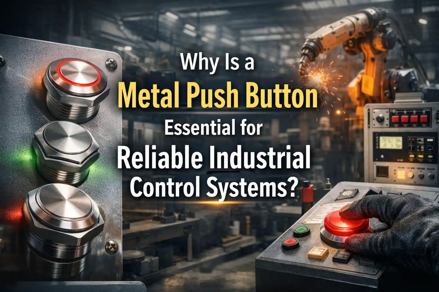 Why Is a 金属按钮 Essential for Reliable In工业 控制 Systems