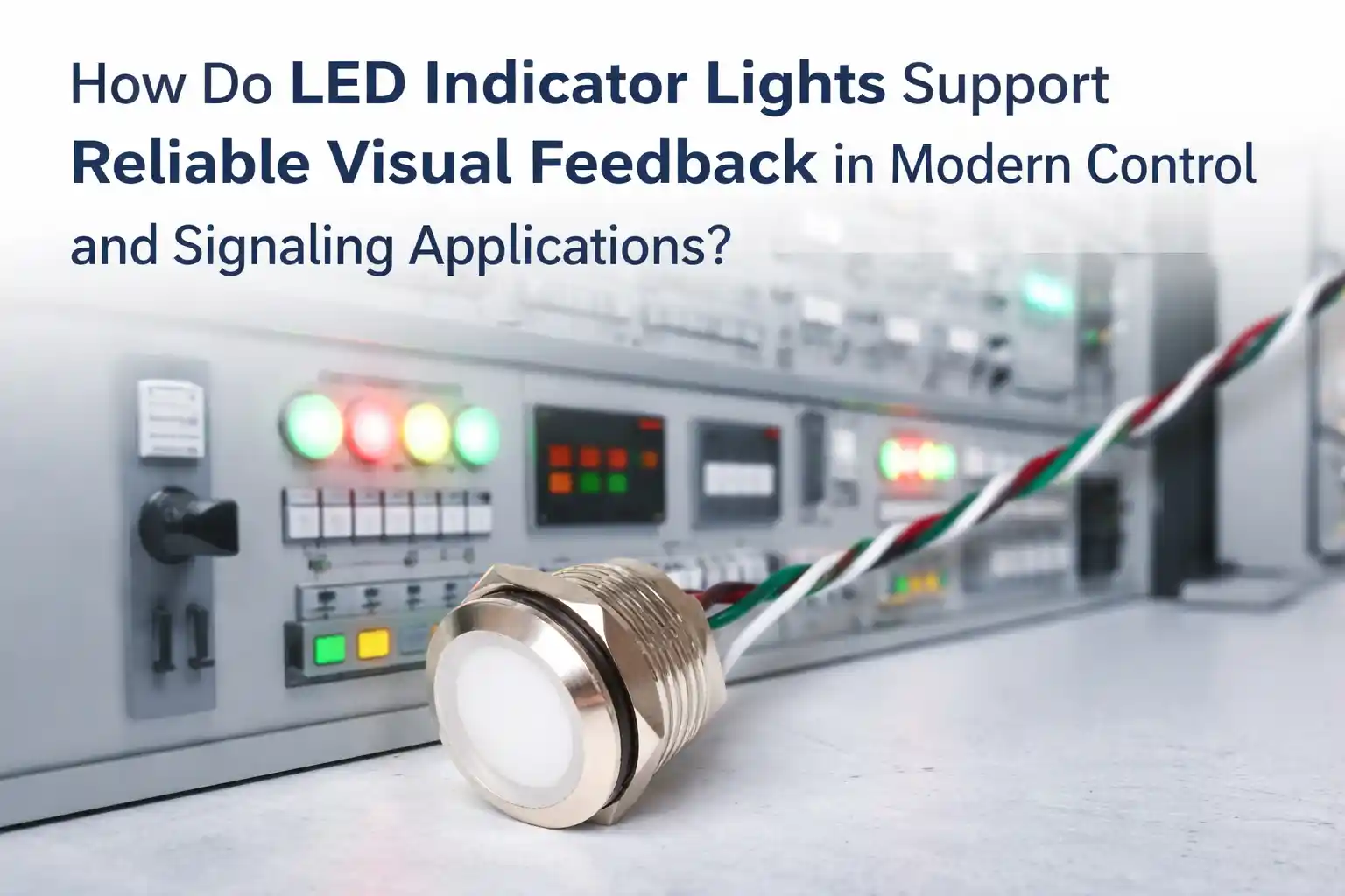 How Do 发光指示灯s Support Reliable Visual Feedback in Modern 控制 and Signaling Applications