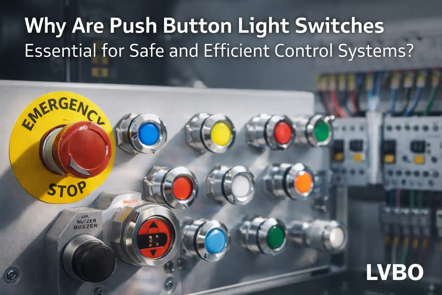 Why Are Push Button Light 开关 Essential for Safe and Efficient 控制 Systems