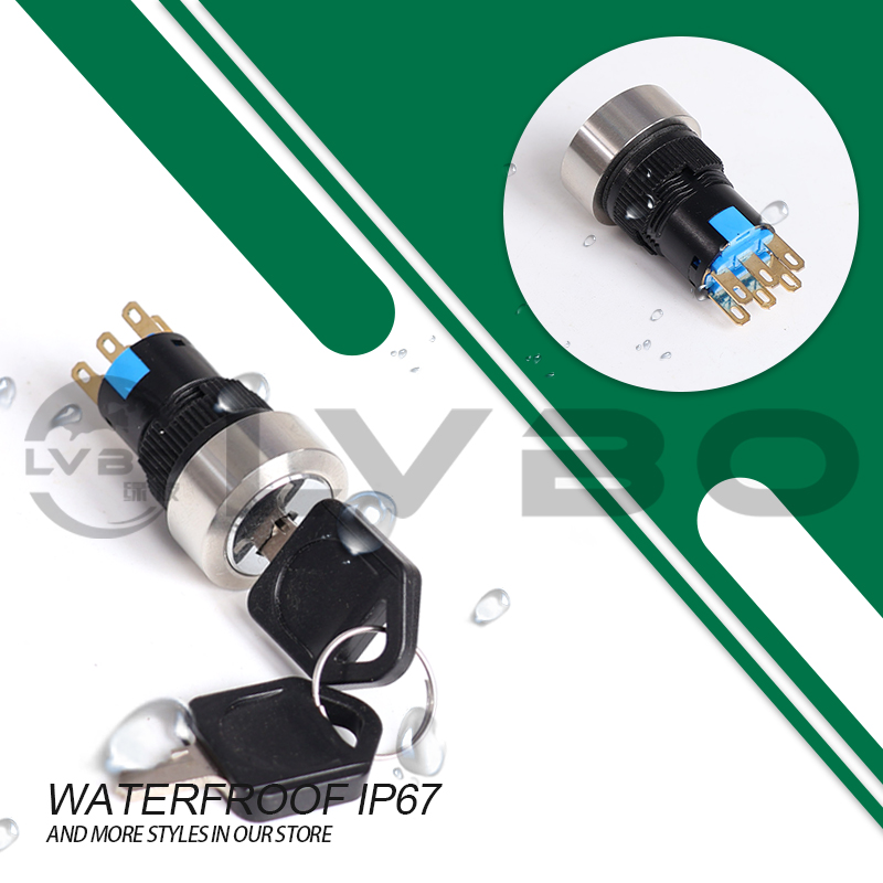 Key Switch and Rotary Knob Metal Switch (16)
