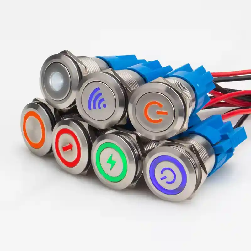 绿波 2025 Global Best Sellers 16MM 1no1nc Push Switch Button Push Button Switch Button Switch (16)