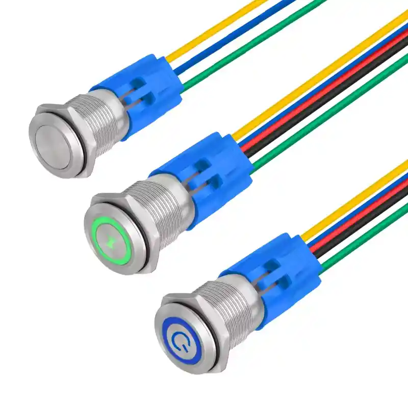 绿波 2025 Global Best Sellers 16MM 1no1nc Push Switch Button Push Button Switch Button Switch (5)