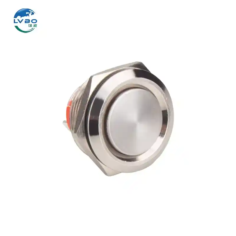 绿波 22mm 20A 大电流 Waterproof 金属按钮开关 Light Power Start With Modified 按钮开关 (5)