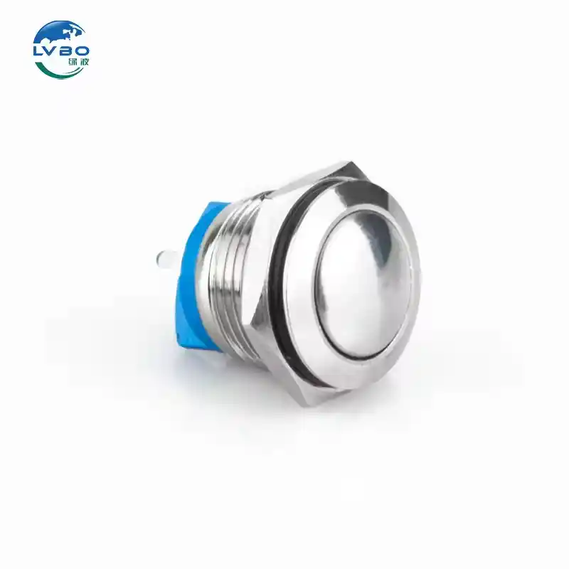 绿波 Factory 定制服务er Metal Buttons Hazard Warning Metal Switch Round 16mm 金属按钮开关 f (10)