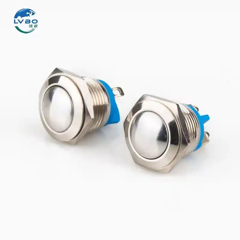 绿波 Factory 定制服务er Metal Buttons Hazard Warning Metal Switch Round 16mm 金属按钮开关 f (13)