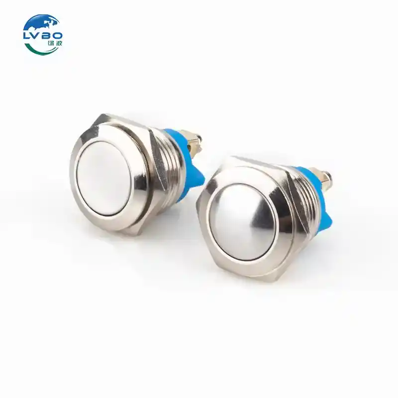 绿波 Factory 定制服务er Metal Buttons Hazard Warning Metal Switch Round 16mm 金属按钮开关 f (5)