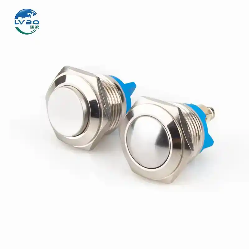 绿波 Factory 定制服务er Metal Buttons Hazard Warning Metal Switch Round 16mm 金属按钮开关 f (9)
