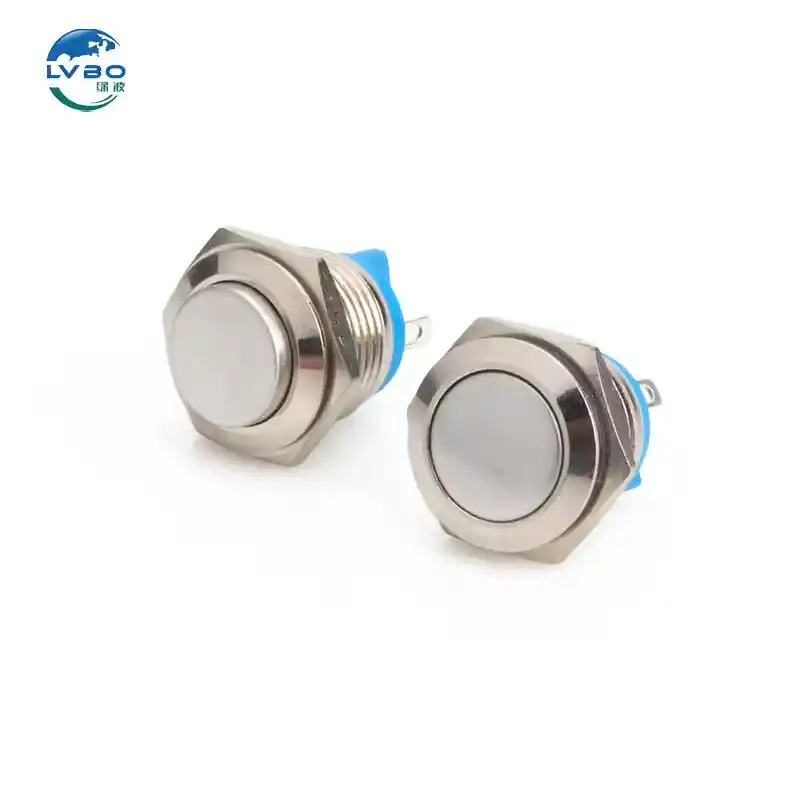 绿波 Good Selling Switch Mirror Headlight Fog Lamp Button Set Golf 16mm Push Button Switch Led (14)