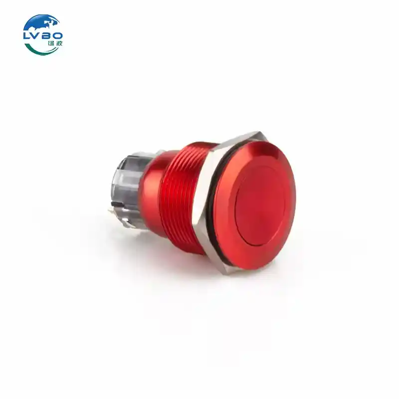 绿波 Ip67 22mm Metal Waterproof 瞬间 Piezo Switch 4A 12VDC Led Touch Button 开关 12x12 Push Butt (3)