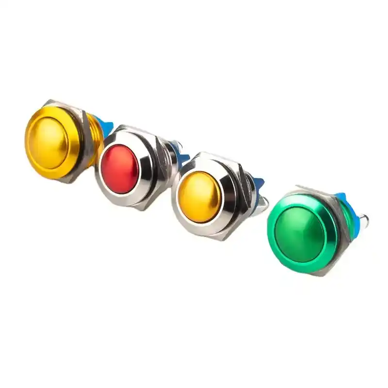 绿波 Recommend 161922mm 定制服务 金属按钮开关 22mm Latch Light Switch 瞬间 锁存 Met (13)