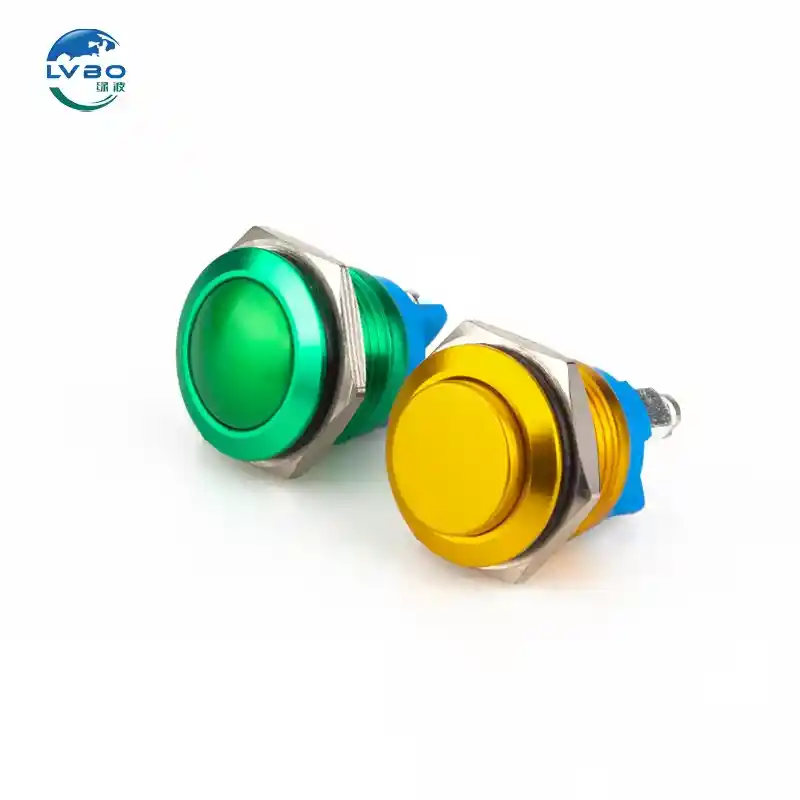 绿波 Recommend 161922mm 定制服务 金属按钮开关 22mm Latch Light Switch 瞬间 锁存 Met (16)