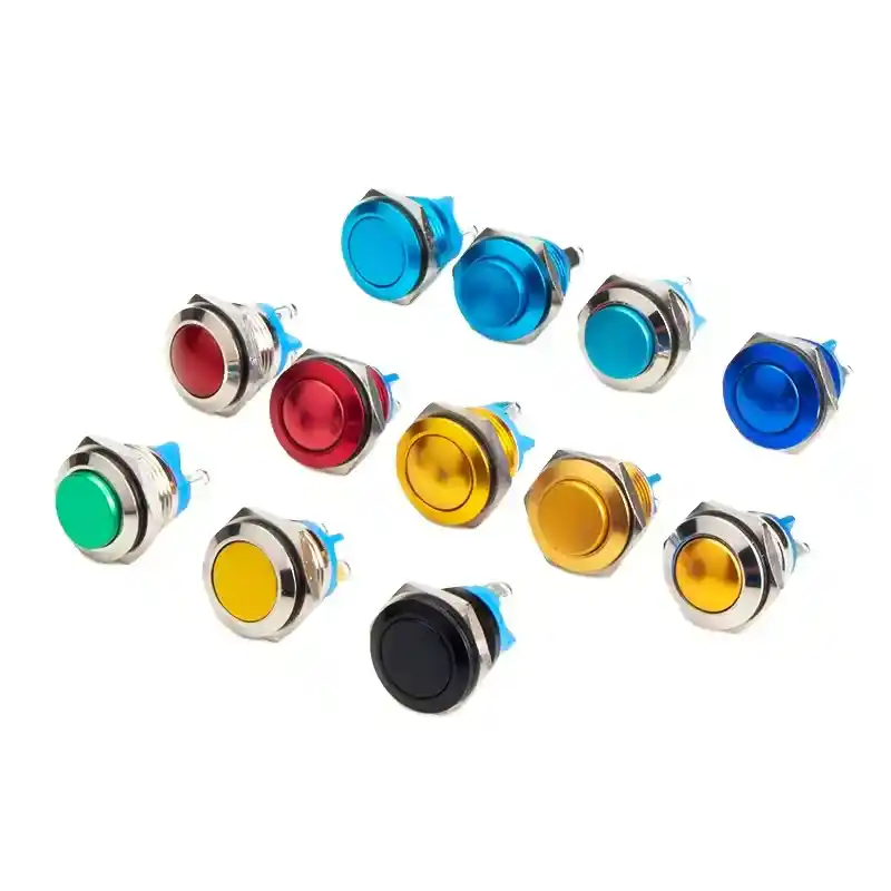 绿波 Recommend 161922mm 定制服务 金属按钮开关 22mm Latch Light Switch 瞬间 锁存 Met (7)