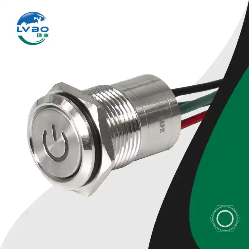 绿波 Wenzhou Push Button Switch 22mm Mounting Hole Push Button Switch 16mm 安装直径 22mm 瞬间 Switch for 如今的楼宇自动化平台越来越多地采用d (3)