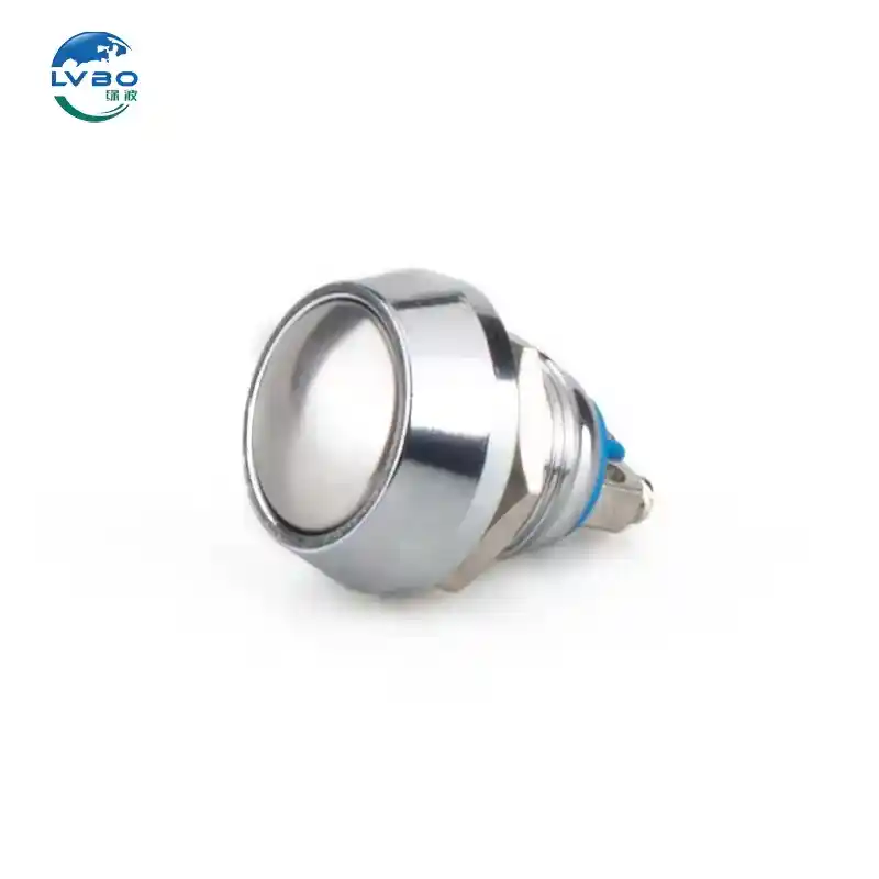 绿波 Yellow Touch 金属按钮开关 Silver 联系我们 Self-locking Reset Pin Screw Pin Terminal 安装直径 (12)