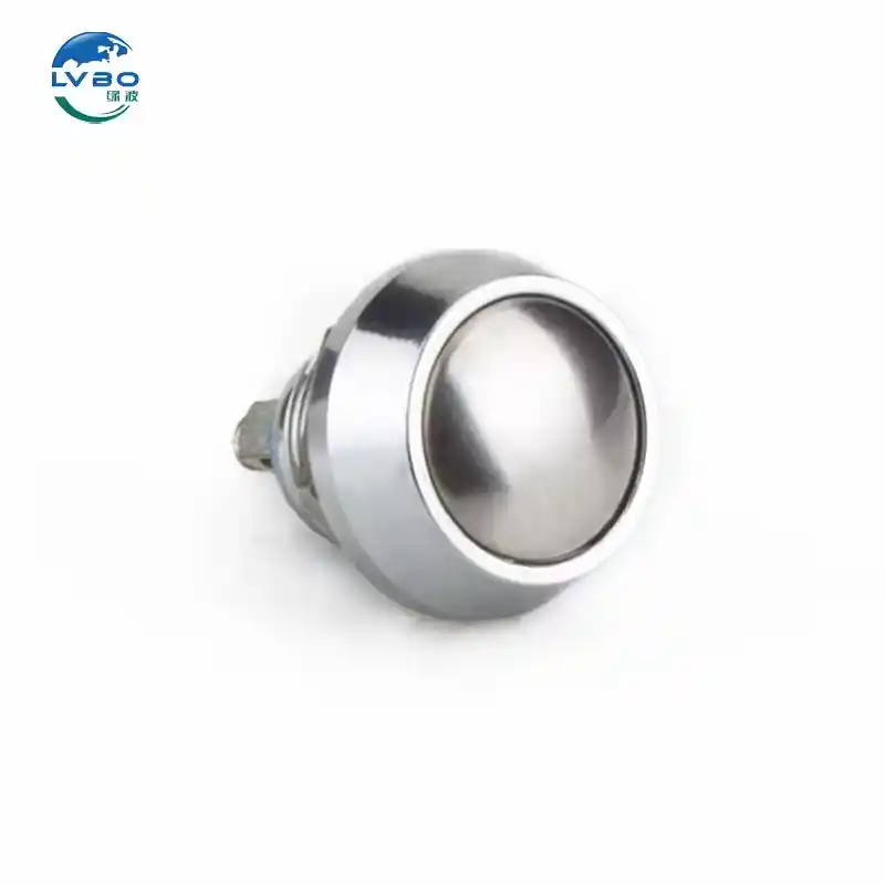 绿波 Yellow Touch 金属按钮开关 Silver 联系我们 Self-locking Reset Pin Screw Pin Terminal 安装直径 (2)