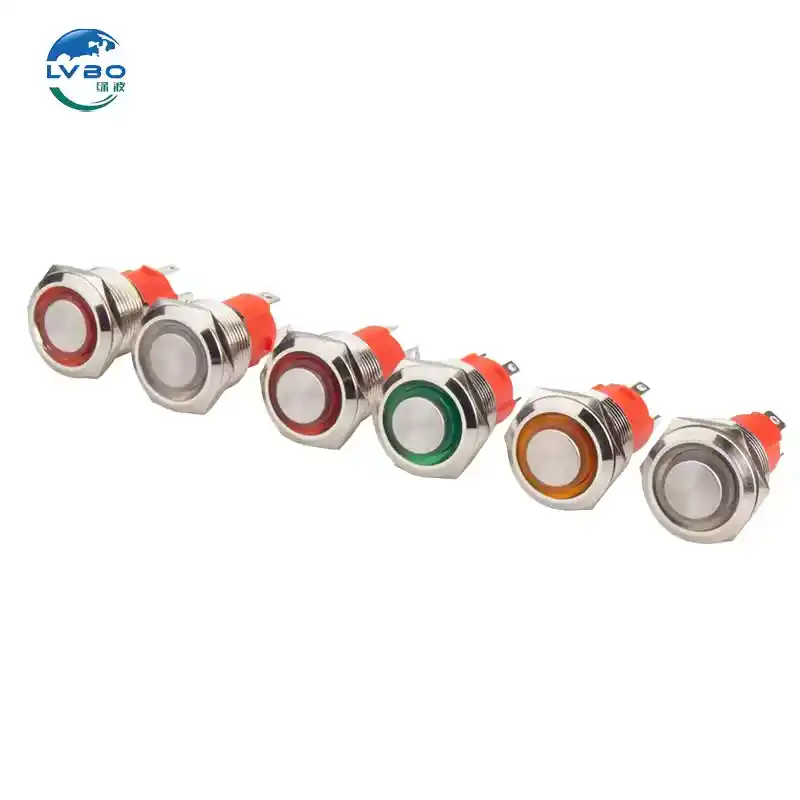 绿波 22mm 220v 绿色 LED 10A 大电流 Rgb 开关 瞬间 按钮开关 如今的楼宇自动化平台越来越多地采用工业 (12)