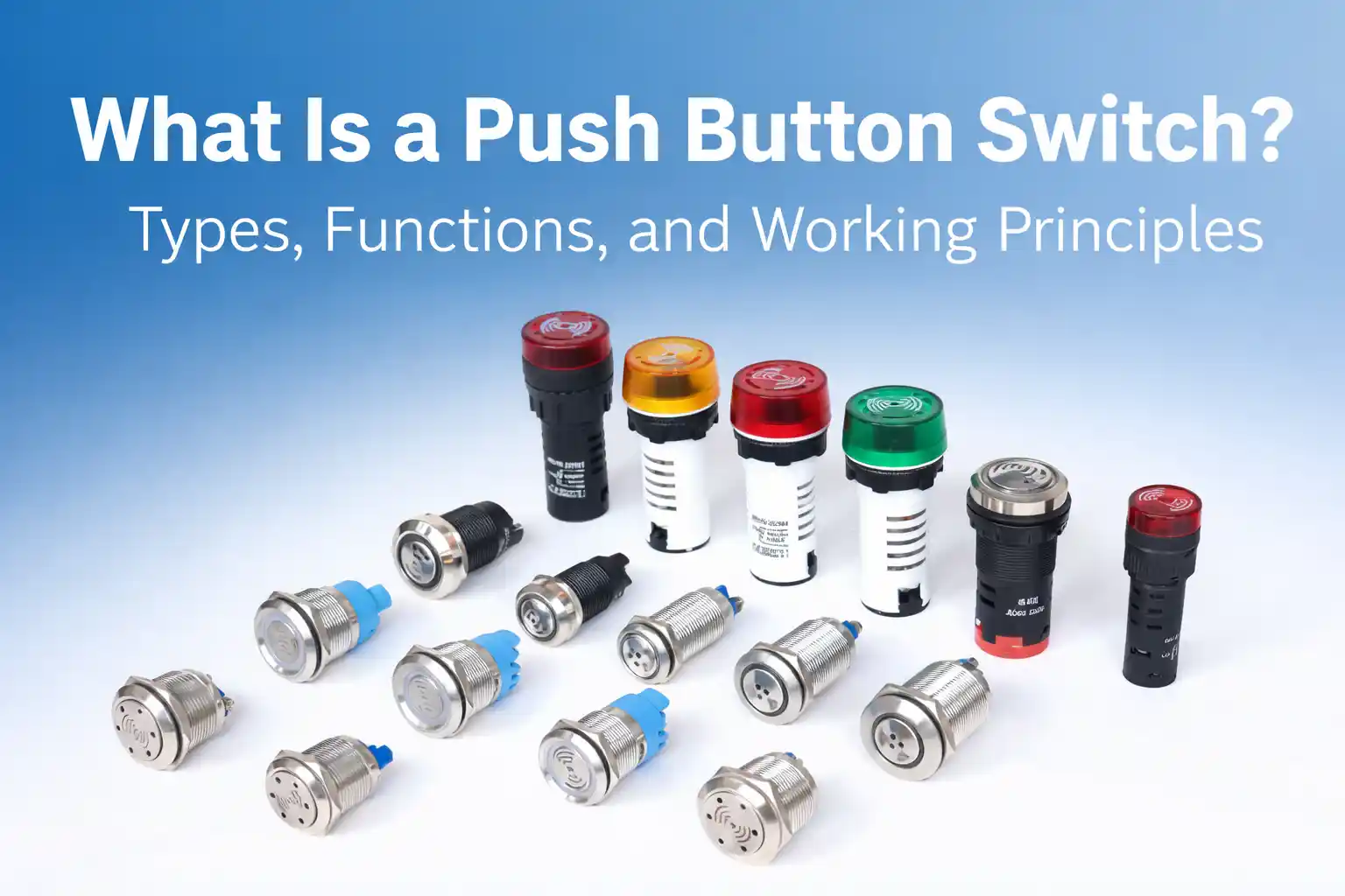 What Is a Push Button Switch? Types, Functions, and Working Principles