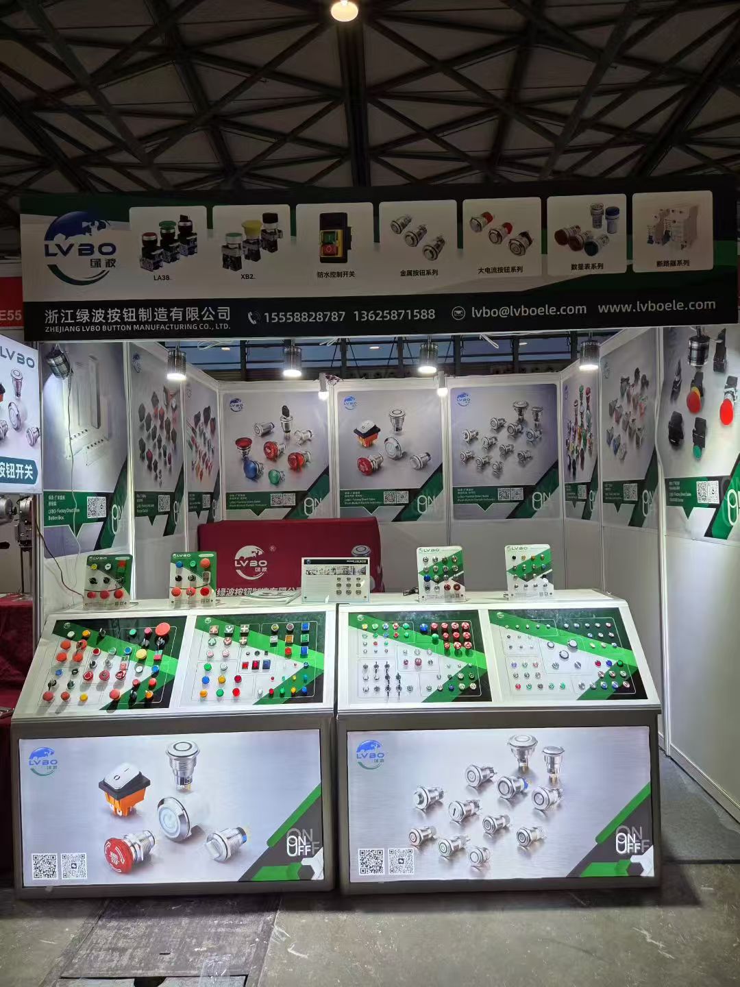 绿波 ITCPE Guangzhou Exhibition booth overview